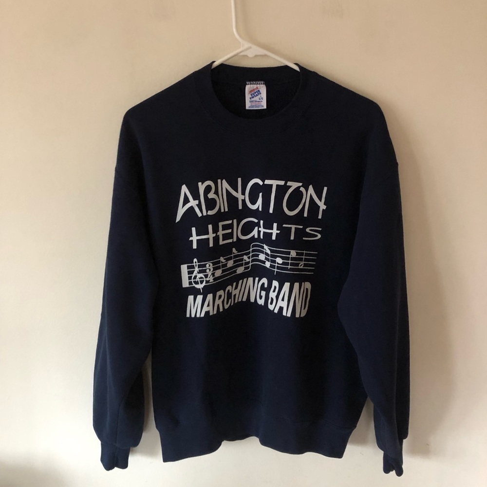 Vintage Marching Band Jerzees Crewneck